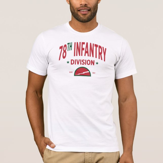 78th Infantry Division "Lightning Division"  T-Shirt (Front)