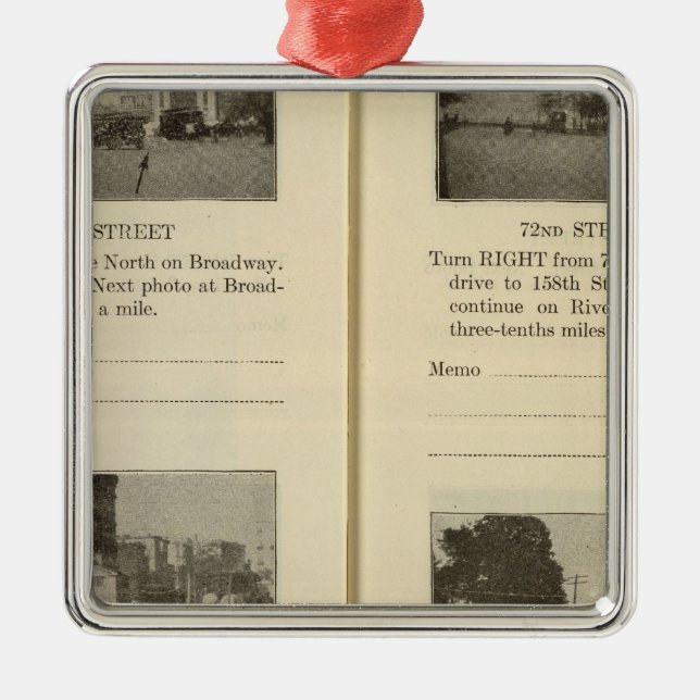 79093 Broadway at 58th & 72nd Metal Tree Decoration (Front)