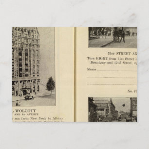 79496 Hotel Wolcott Broadway at 31st & 42nd Postcard