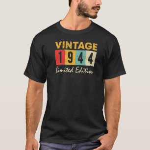 79 Years Old Vintage 1944  79th Birthday T-Shirt