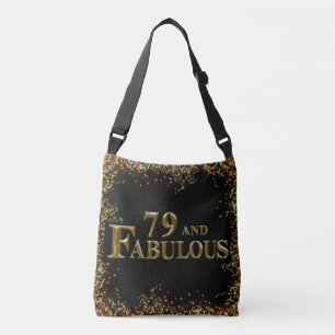 79th Birthday Crossbody Bag