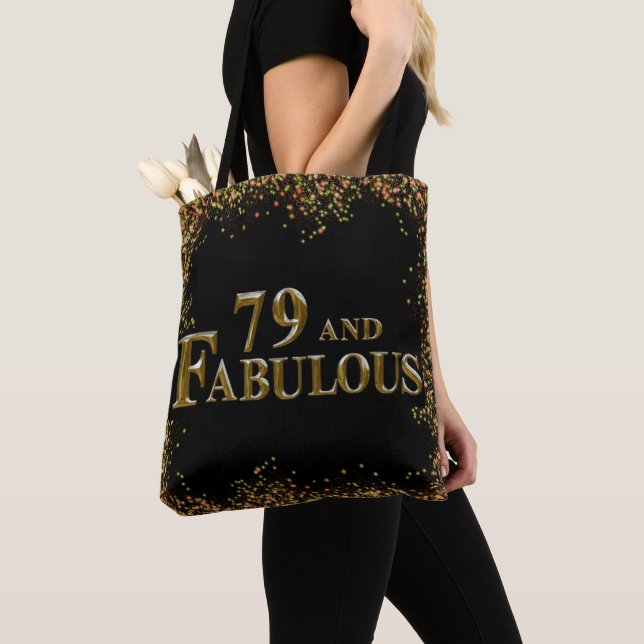 79th Birthday  Tote Bag (Close Up)