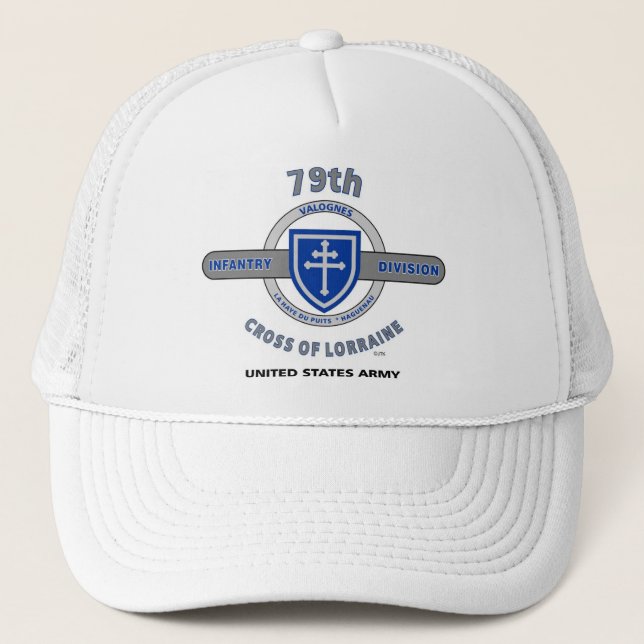 79th Infantry Division "Cross of Lorraine" Cap (Front)