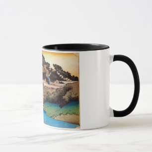 7. 藤沢宿, 広重 Fujisawa-juku, Hiroshige, Ukiyo-e Mug