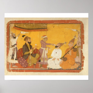 ]7.110/359 Gosain Narayan takes poison in the pres Poster