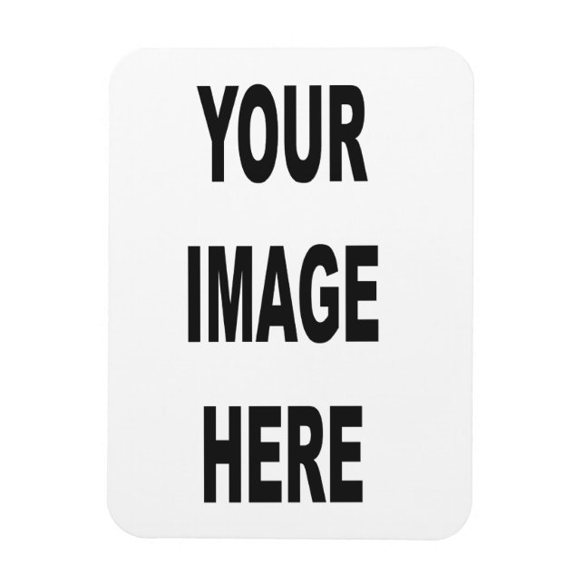 7.6 cm x 10.2 cm Flexible Photo Magnet (Vertical)