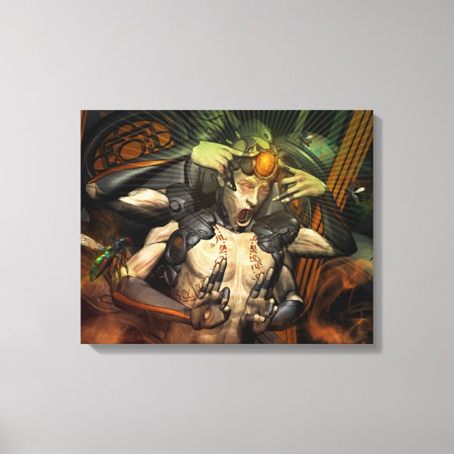 7,83Hz Canvas Print (Front)