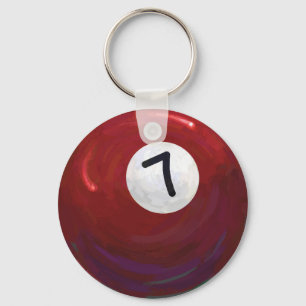 7 Ball Key Ring
