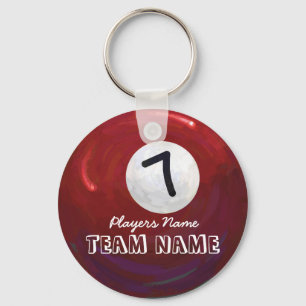 7 Ball Key Ring