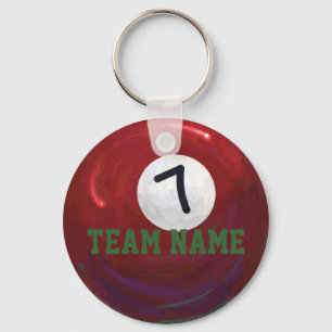 7 Ball Key Ring