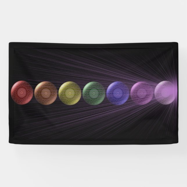 7 Chakra Banner (Horizontal)