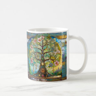 7 Chakra Blossoming Tree Of Life Coffee Mug
