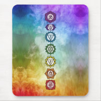7 Chakra coordinating bold rainbow colour flow
