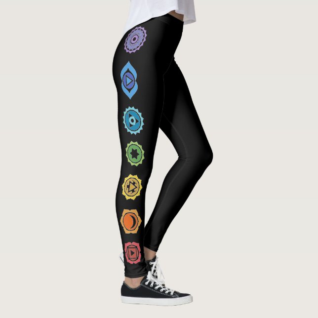 7 Chakra Leggings (Right)