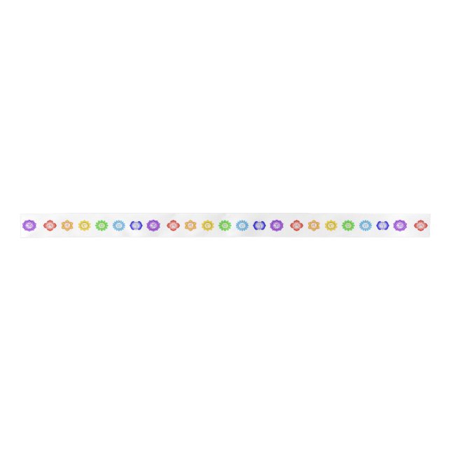 7 Chakra Satin Ribbon (Front)
