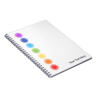 7 Chakra Symbols Notebook