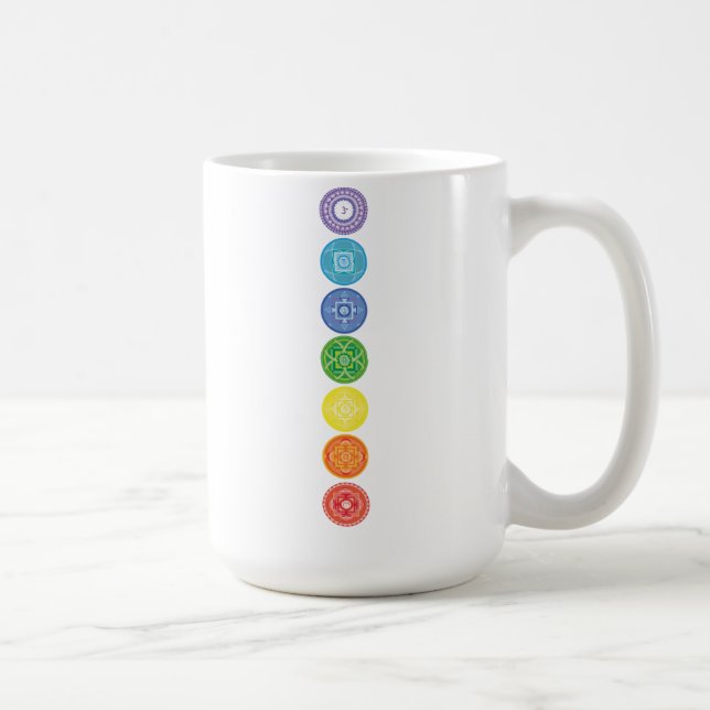 7 Chakras Coffee Mug (Right)