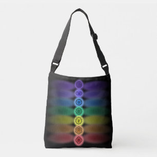 7 chakras crossbody bag