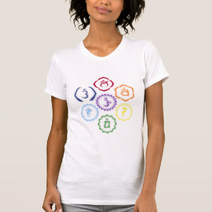 7 Chakras in a Circle T-Shirt