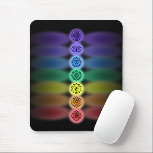 7 chakras mouse pad