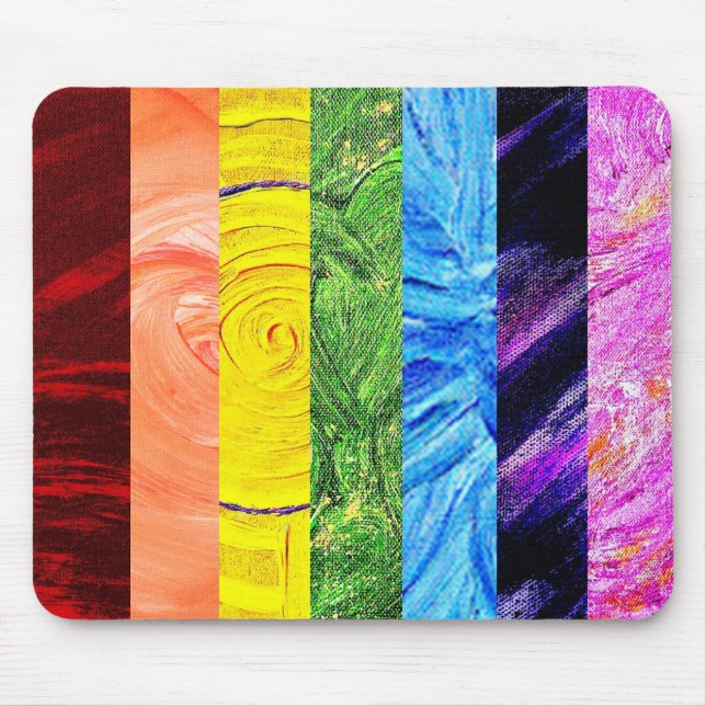 7 Chakras Mouse Pad (Front)
