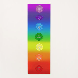7 Chakras Yoga Mat