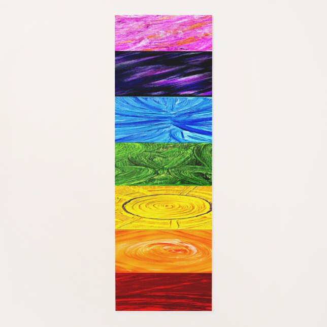 7 Chakras Yoga Mat (Front)