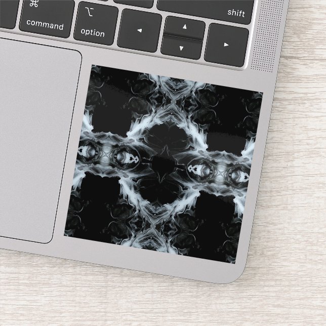 7 Deadly Sins and 7 Contrary Virtues Abstract Art (Detail)