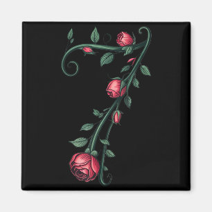 7 Floral 67 Rose Valentines Day Funny Love Matchin Magnet