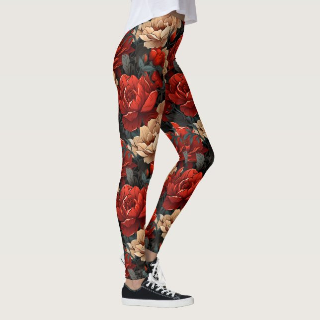 #7 Floral Pattern Leggings (Right)