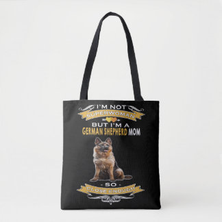 7 I'm Not Superwoman But I'm A German Shepherd Mum Tote Bag