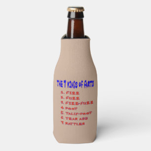 7 KINDS of FARTS Bottle Cooler