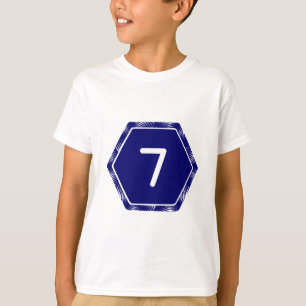 #7 Navy Tek T-Shirt