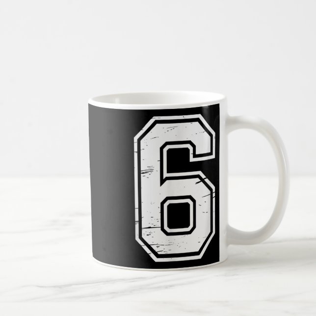 7 Number 67 Six Seven Meme  Coffee Mug (Right)