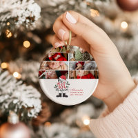 7 Photo Cute Santa Baby 1st Christmas