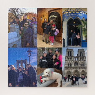 7  Photo FAMILY TRAVEL ALBUM & PUPPY OF CUTENESS Jigsaw Puzzle