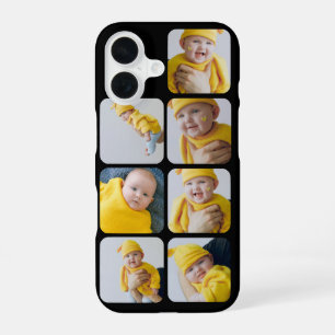 7 Photo Make Your Own Personalised Collage iPhone 16 Case