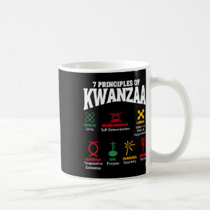 7 Principles Of Kwanzaa African American Pride Men Coffee Mug
