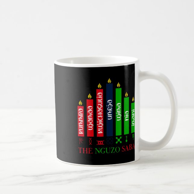 7 Principles Of Kwanzaa  Coffee Mug (Right)