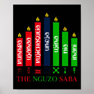 7 Principles Of Kwanzaa  Poster