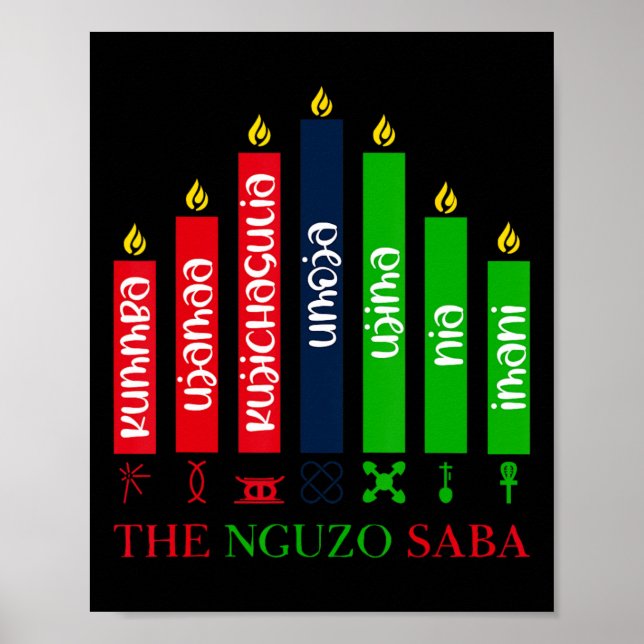 7 Principles Of Kwanzaa  Poster (Front)