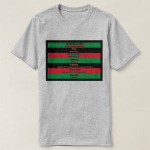 7 Principles of Kwanzaa Shirt