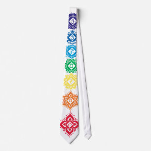 7 Seven Chakras Energy Tie