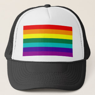 7 Stripes Rainbow Gay Pride Flag Hat