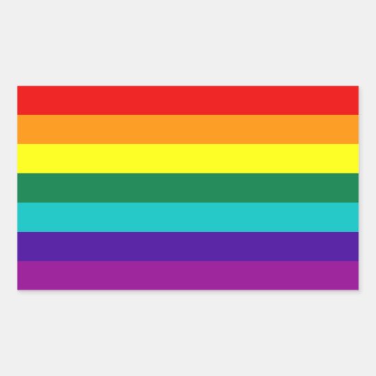 Gay rainbow sticker