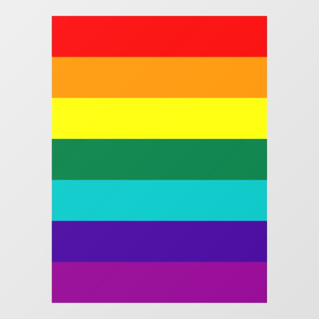 7 Stripes Rainbow Pride  (Sheet)