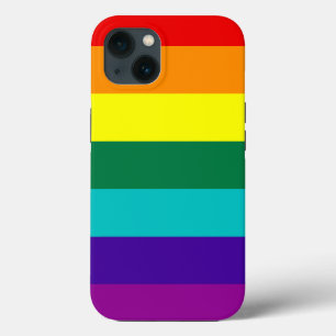 7 Stripes Rainbow Pride Barely There™ iPhone 4 C Case