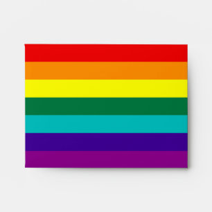 7 Stripes Rainbow Pride Envelope