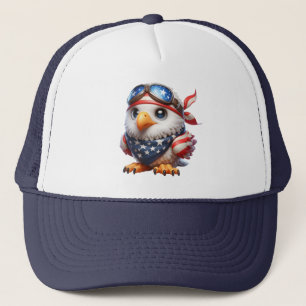 #7 USA TRUCKER HAT