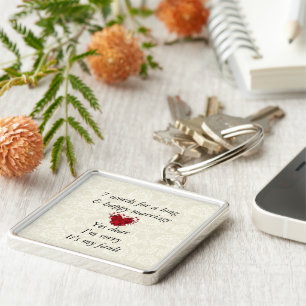 7 Words To A Long Marriage & Happy Marriage Key Ring